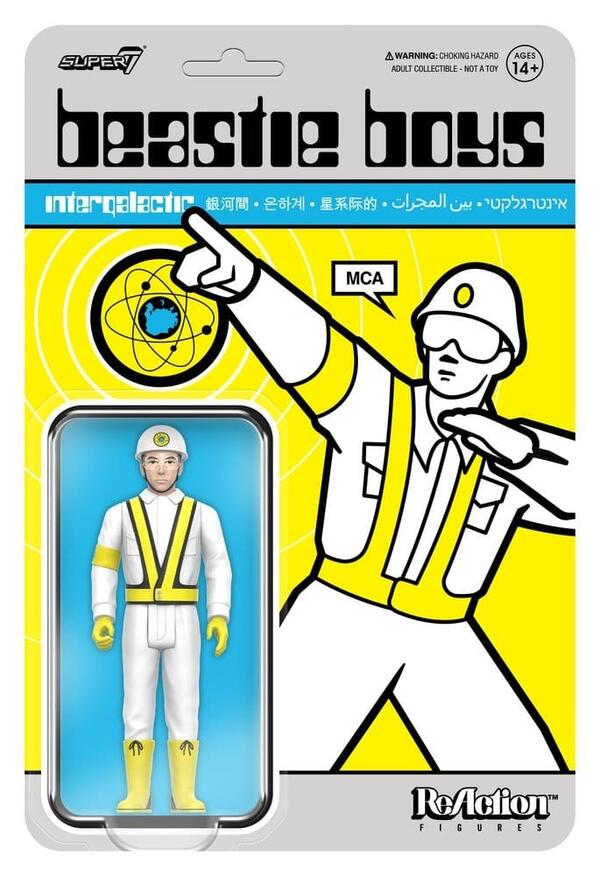 Beastie Boys ReAction Action Figure Wave 04 MCA 