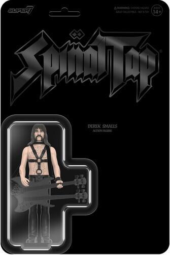 Spinal Tap ReAction Action Figure Wave 02 Derek Smalls (None More Black) 10 cm