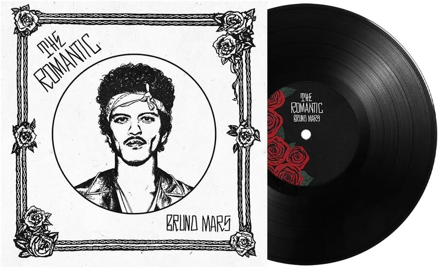 Bruno Mars The Romantic ナンバリング レコード BRUNO MARS / The Romantic [Japan Limited Edition LP] 帯付 Clear