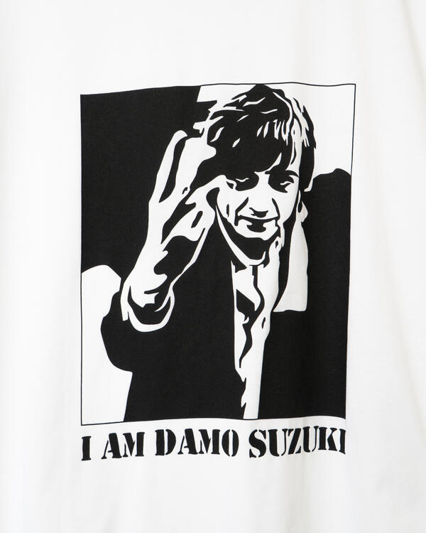T-shirt Damo Suzuki / Branco
