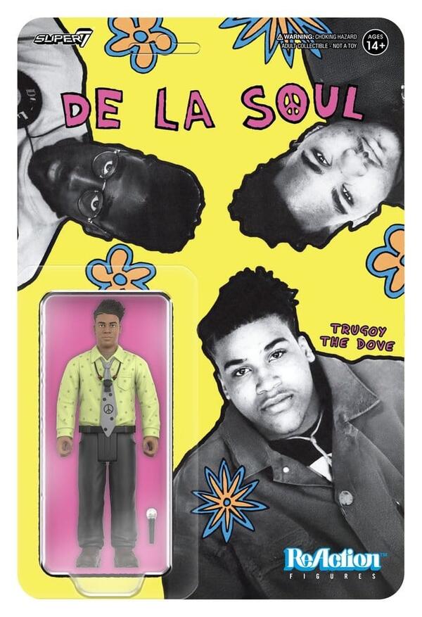 De La Soul ReAction Action Figure Wave 01 David Trugoy the Dove Jolicoeur
